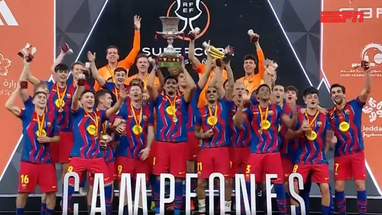 BARCELONA BATE REAL MADRID E CONQUISTA SUPERCOPA DA ESPANHA NUM CLÁSSICO ELETRIZANTE