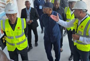 PRESIDENTE JOÃO LOURENÇO AVALIA ANDAMENTO DAS OBRAS DA REFINARIA DO LOBITO