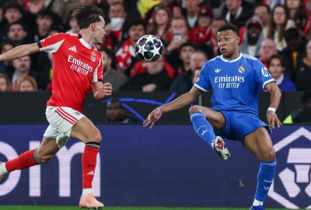 REAL MADRID SEM MBAPPÉ PARA O JOGO CONTRA O BENFICA NA CHAMPIONS