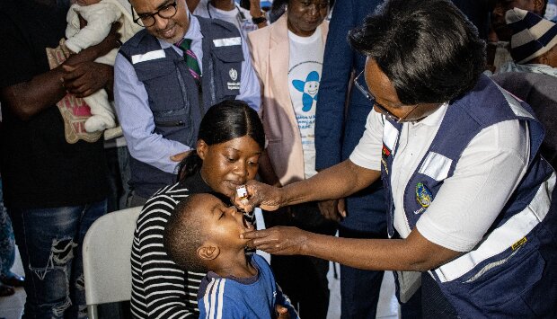 CUNENE DÁ INÍCIO À CAMPANHA DE VACINAÇÃO CONTRA A POLIOMIELITE