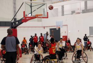 BASQUETEBOL EM CADEIRA DE RODAS UNE CHINA E ANGOLA NUM GESTO DE DIPLOMACIA, INCLUSÃO E AMIZADE