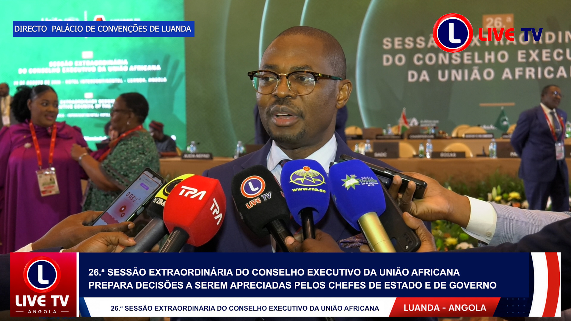 26.ª SESSÃO EXTRAORDINÁRIA DO CONSELHO EXECUTIVO DA UNIÃO AFRICANA PREPARA DECISÕES A SEREM APRECIADAS PELOS CHEFES DE ESTADO E DE GOVERNO
